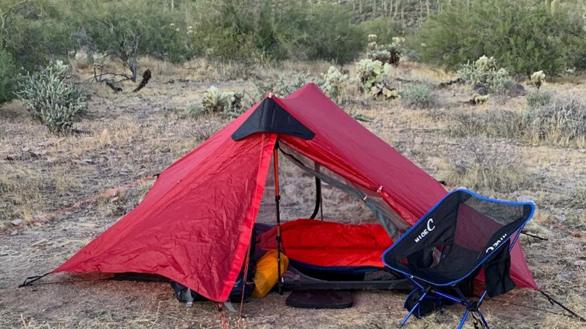 LANSHAN Ultralight Tent 3-Season Waterproof Backpacking Tent for 1